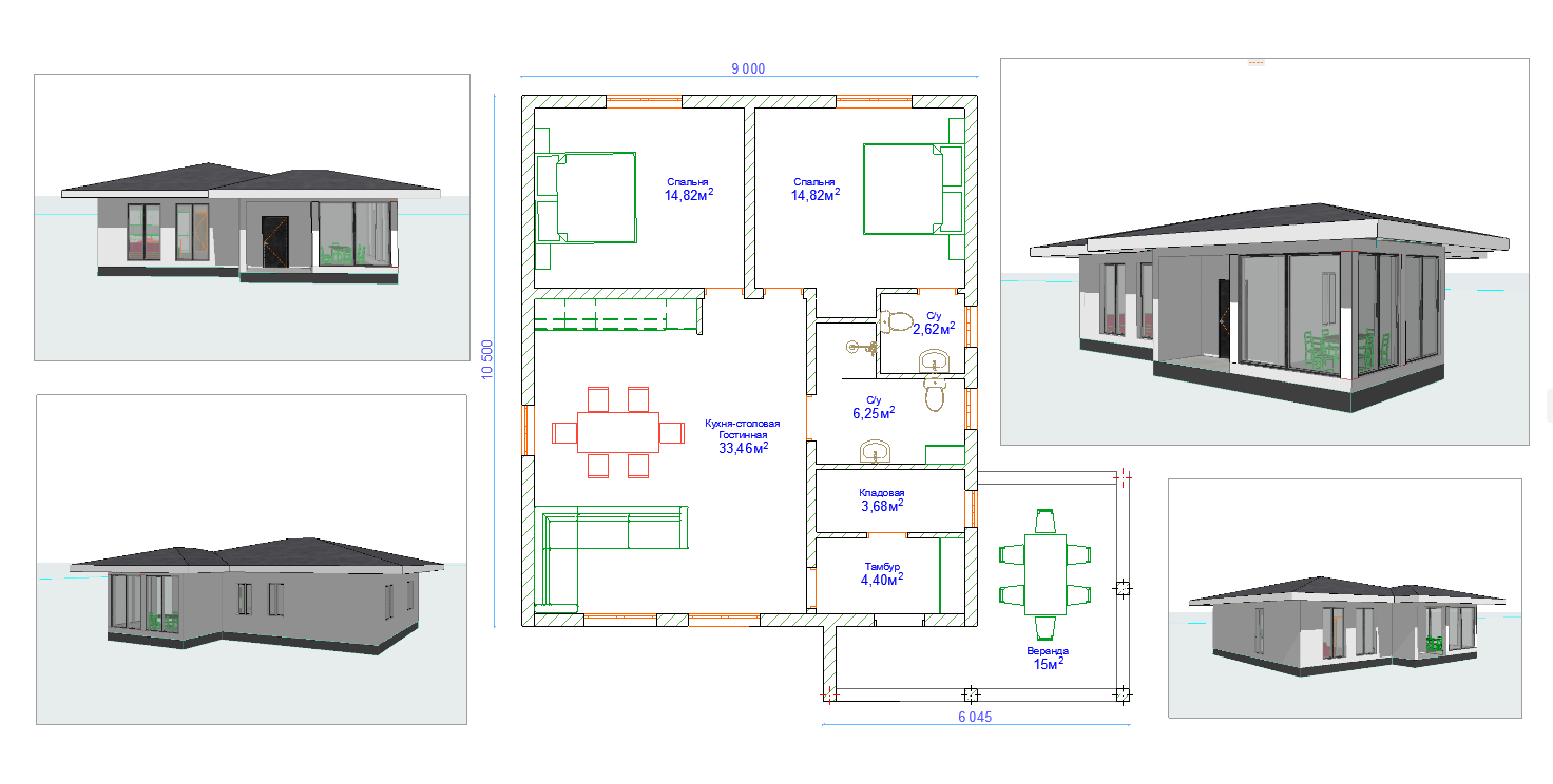 Планировочное решение